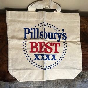 Vintage 1995 Pillsbury’s Best Canvas Tote Bag - Cream